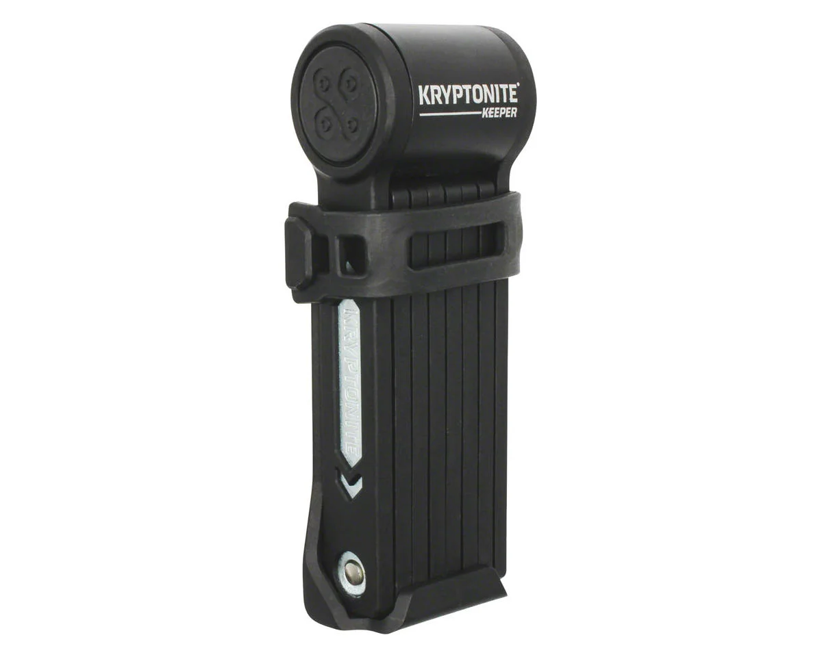 Kryptonite Keeper Mini Folding Lock (Black) (5.75") (w/ Bracket)